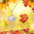 Maple Leaf Gift Canadian Maple Leaf Necklace Insect Gift Nature Lover Gift Leaf Jewelry for Women